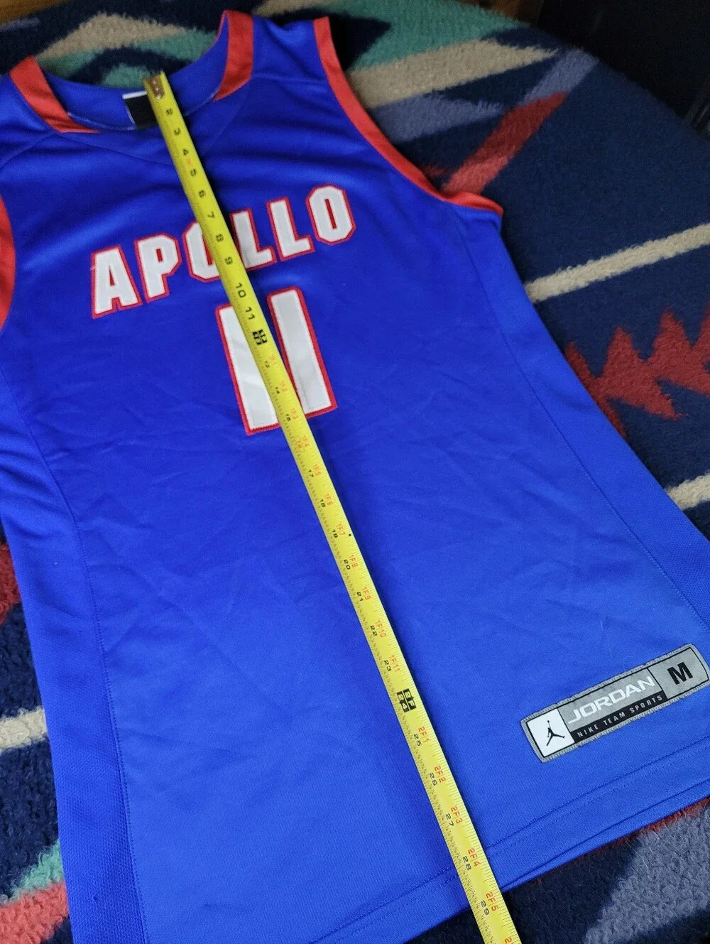 Jordan Brand Apollo Eagles St Cloud MN Basketball Jersey #11 Size Medium